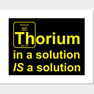 Thorium Solution light Posters and Art